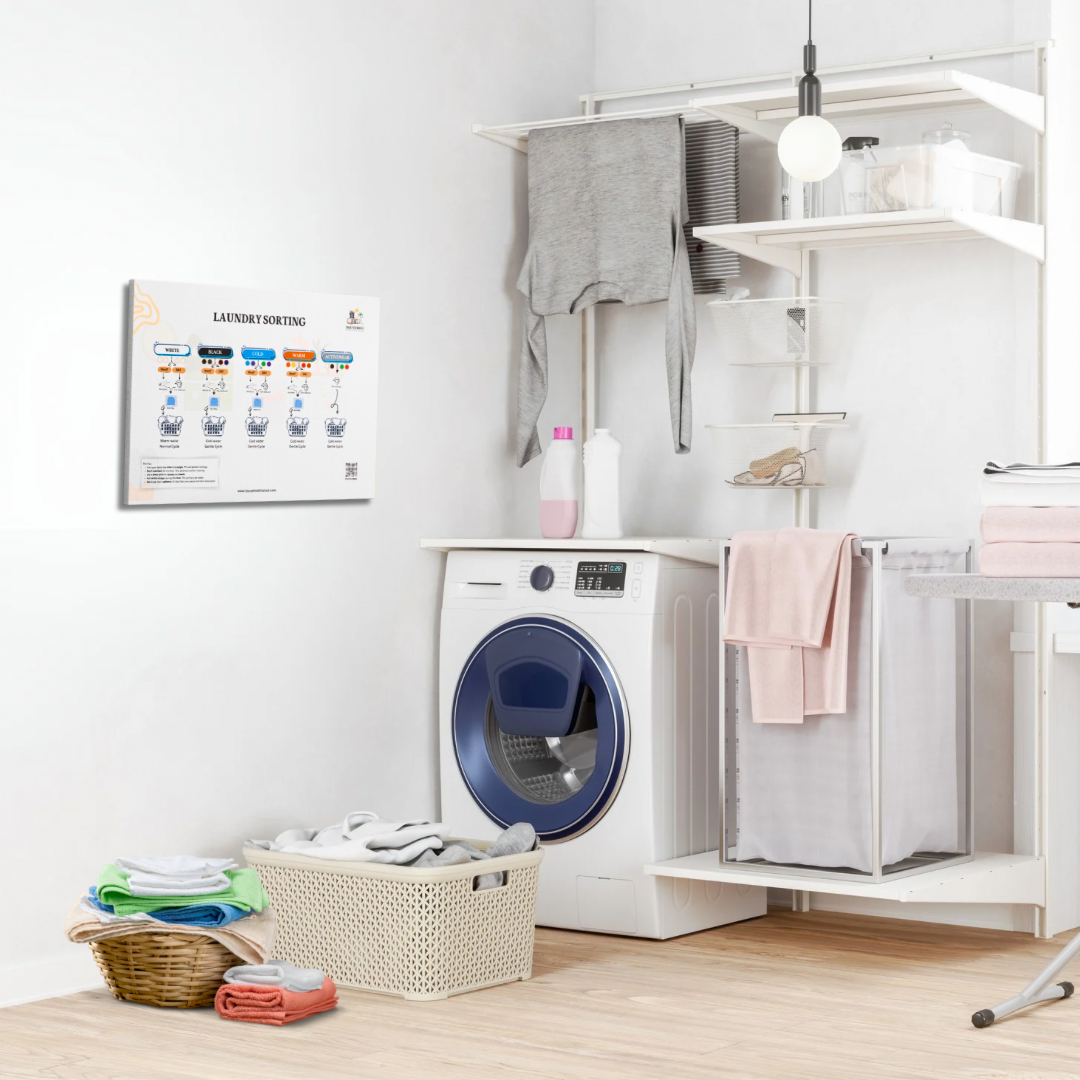 Laundry Sorting Canva لوحة الكانفا لفرز الملابس