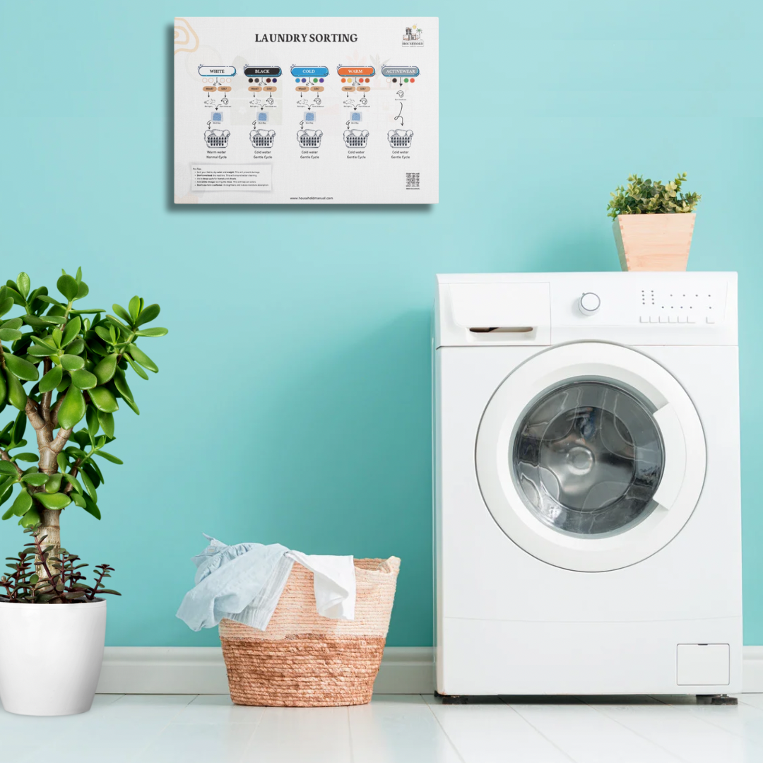 Laundry Sorting Canva لوحة الكانفا لفرز الملابس