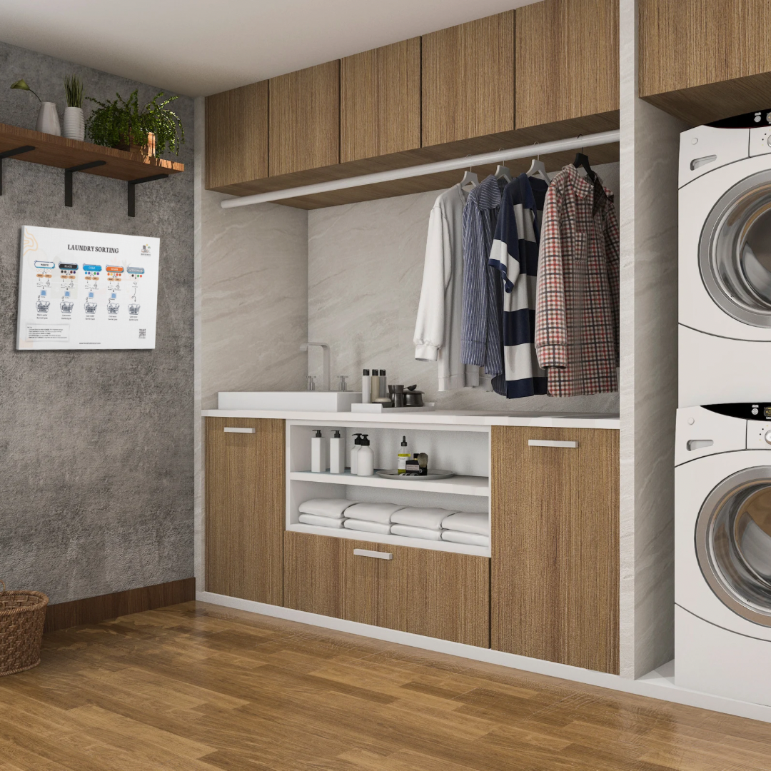 Laundry Sorting Canva لوحة الكانفا لفرز الملابس
